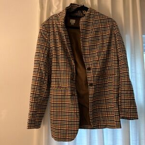 Checkered Blazer